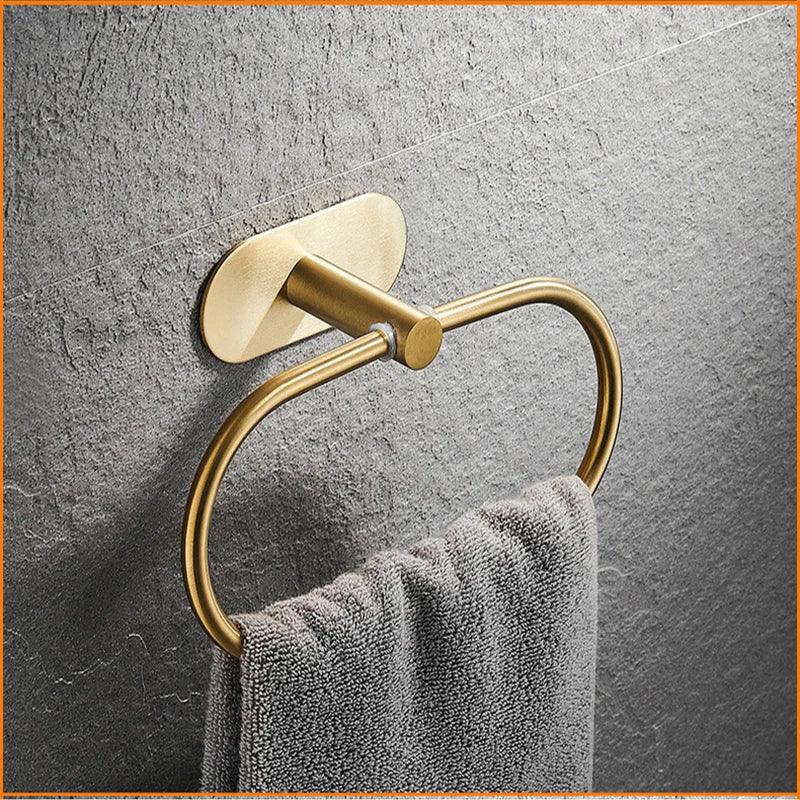 AMICI™ DazzleSet | Tijdloze luxe – Gouden RVS accessoires voor een stijlvolle badkamer